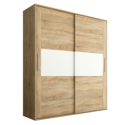 Roupeiro 2 Portas de correr 180cm - Disponível em 4 cores