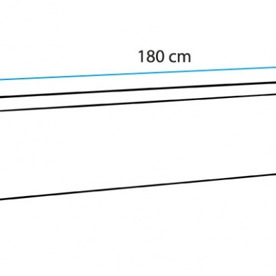 Móvel Tv suspenso 180x30cm - Disponível em 2 cores