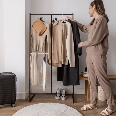 Charriot em Aço e Madeira 3 varões