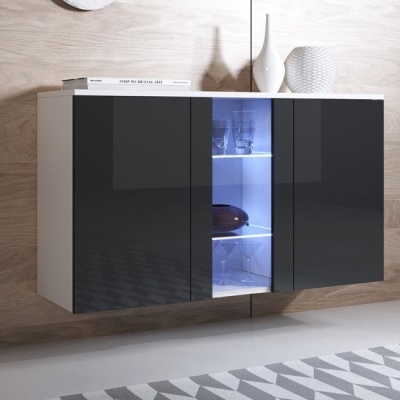 Aparador de Parede Koi com luz LED - Disponível em 5 cores