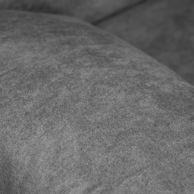 Têxtil cinza macio de sofá ou poltrona