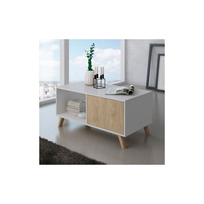 Mesa de Centro Estilo Nórdico - Disponível em 5 cores