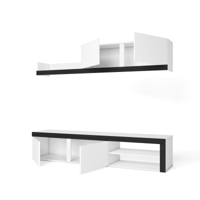 Conjunto de Móveis de Sala Demi - Disponíveis em 2 cores