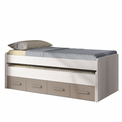 Cama Dupla Infantil com Arrumação