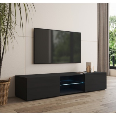 Móvel Tv 160cm com luz led - Disponível em 2 cores