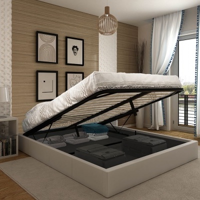 Sommier Casal com Arrumação - Disponível em 3 medidas e 2 cores