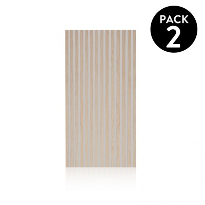 Pack 2 Painel Ripado Decorativo - Disponível em 3 cores