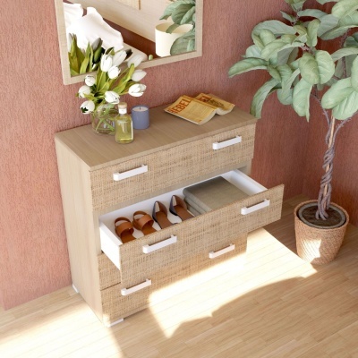 Cómoda de 4 Gavetas - Disponível em 4 cores