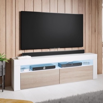 Móvel Tv Lay com luz LED - Disponível em 5 cores