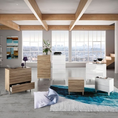 Cómoda Camiseiro de 5 gavetas