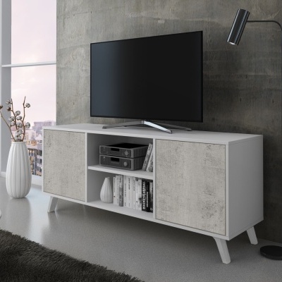Móvel Tv Estilo Nórdico 140cm - Disponível em 2 cores