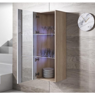 Vitrine Koi V2 com luz LED - Disponível em 5 cores