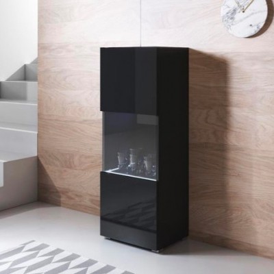 Vitrine Kol V3 com luz de presença LED - Disponível em 5 cores