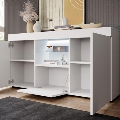 Aparador Saf com luz LED - Disponível em 4 cores