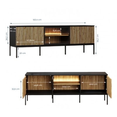 Móvel Tv com luz led