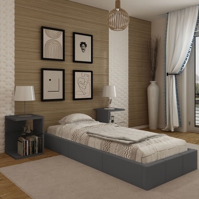 Sommier de Solteiro 90x190cm - Disponível em 2 cores