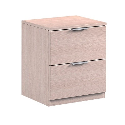 Mesa de Cabeceira 2 Gavetas - Disponível em 2 cores