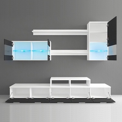 Conjunto de Móveis de Sala Alfa - Disponíveis em 2 cores