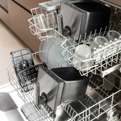 Fritadeira sem óleo 2 cestas