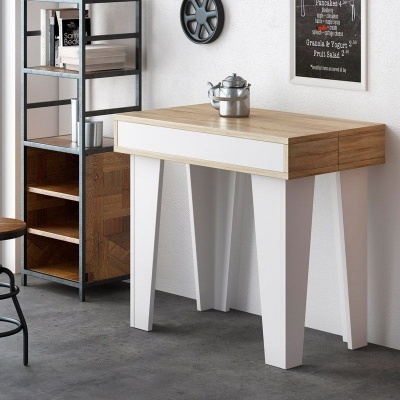 Consola e Mesa de Refeições Extensível - Disponível em 3 Medidas