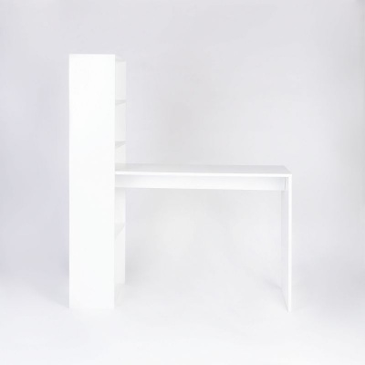 Secretária com Estante de Prateleiras