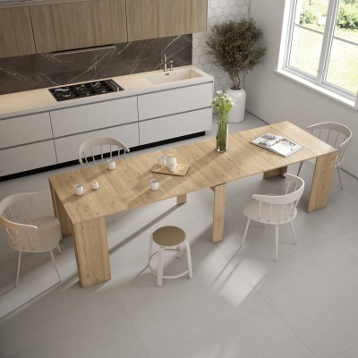 Consola e Mesa de refeição extensível até 300cm - Disponível em 4 cores