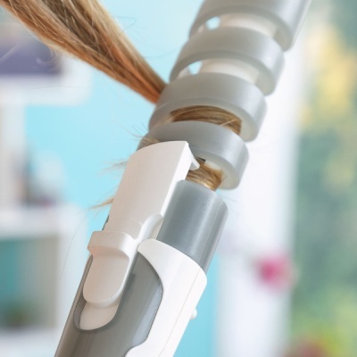 Ferro de Ondulação Espiral de Cerâmica