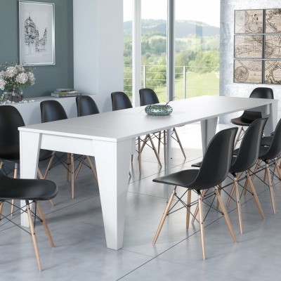 Consola Mesa Extensível até 300cm - Disponível em 2 cores