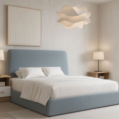 Cama de Casal com entrado incluído - Disponível em 2 medidas e 2 cores