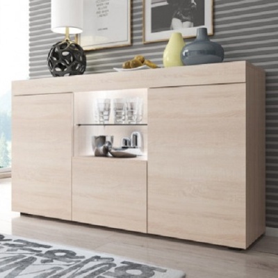 Aparador Saf com luz LED - Disponível em 4 cores