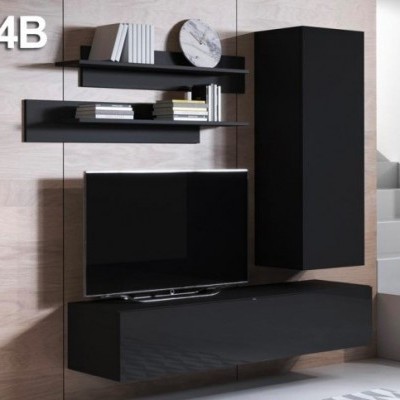 Conjunto de Móveis de Sala Koi4 - Disponível em 5 cores