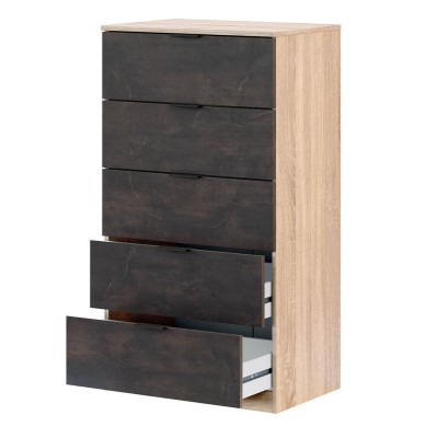 Cómoda de 5 Gavetas - Disponível em 3 cores