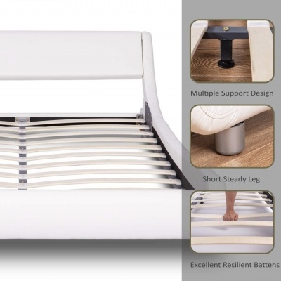 Cama de Solteiro Picci com estrado incluído - Disponível em 2 cores