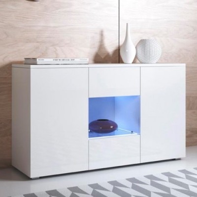 Aparador Lei com Luz de presença LED - Disponível em 5 cores