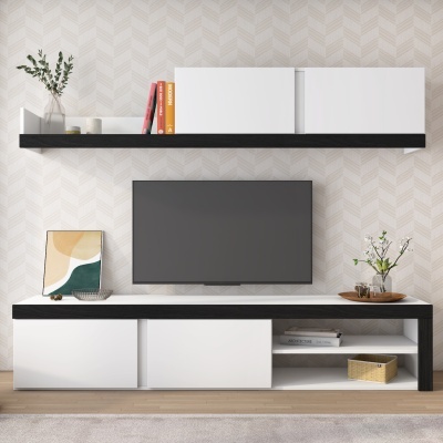 Conjunto de Móveis de Sala Demi - Disponíveis em 2 cores