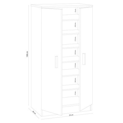 Sapateira com 7 Prateleiras