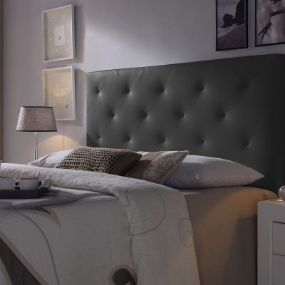 Cabeceira de Cama em polipele e capitoné - Disponível em 2 medidas e 3 cores