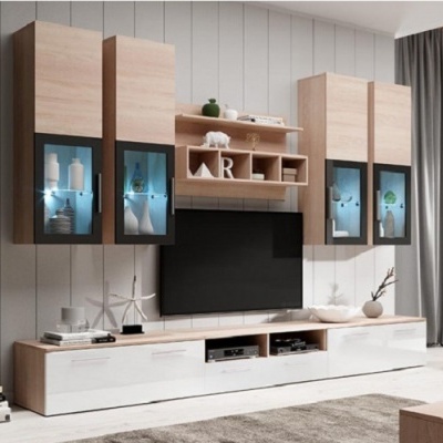 Móveis de Sala Crade com Luz de presença LED - Disponíveis em 3 cores