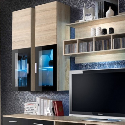 Móveis de Sala Crade com Luz de presença LED - Disponíveis em 3 cores