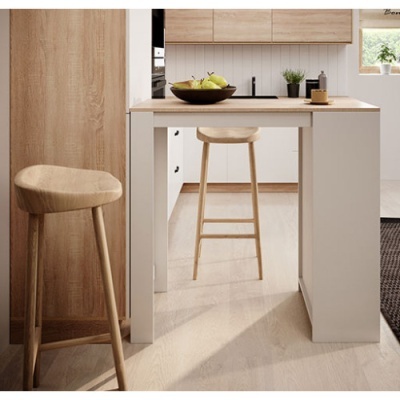 Mesa Alta com Arrumação - Disponível em 2 cores