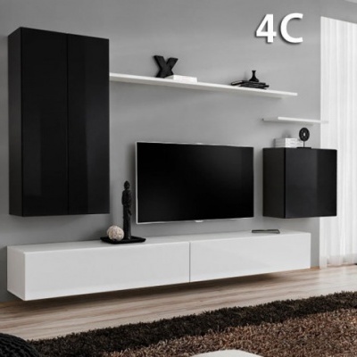 Conjunto de Móveis de Sala Minimalista - Disponíveis em 5 cores