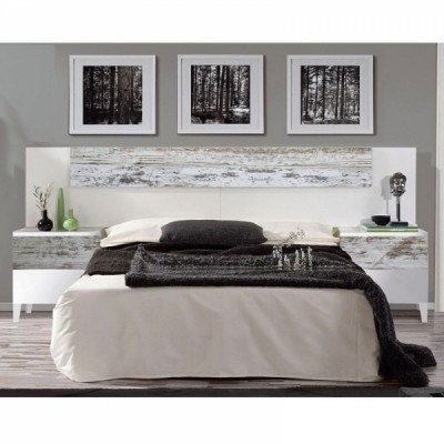 Cabeceira de Cama + 2 Mesinhas de Cabeceira