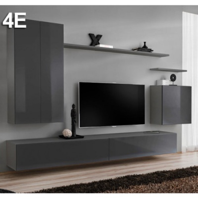 Conjunto de Móveis de Sala Minimalista - Disponíveis em 5 cores