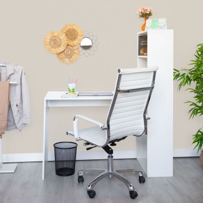 Secretária com Estante de Prateleiras