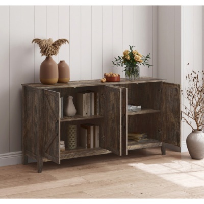 Aparador Rústico 140cm - Disponível em 2 cores