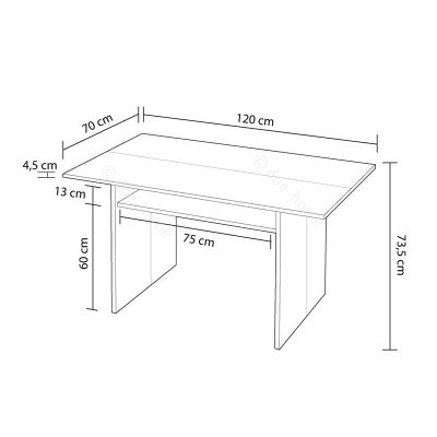 Mesa Consola Extensível