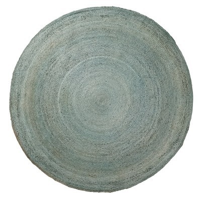 Tapete de Ráfia Redondo 100cm - Disponível em 2 cores