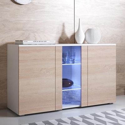 Aparador Koi com Luz de presença LED - Disponível em 5 cores