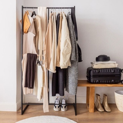 Charriot em Aço e Madeira 3 varões