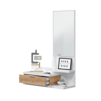 Móvel de Entrada com Espelho incluído